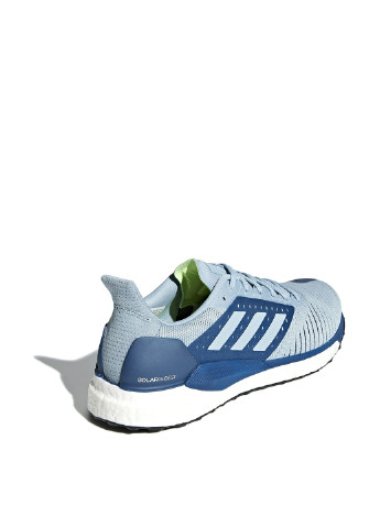 Голубые всесезонные кроссовки adidas Solar Glide