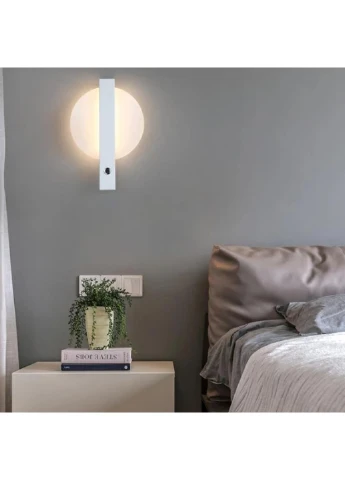 Бра настенное LED B320-wh-k Белый 30х20х5 см. Sunnysky (253626467)