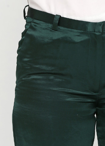 Темно-зеленые кэжуал демисезонные клеш брюки & Other Stories