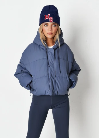 Синя зимня куртка Missguided