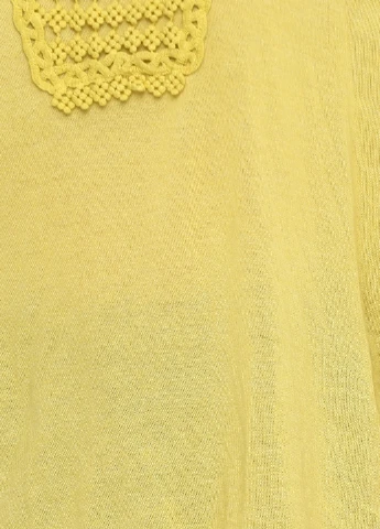 Горчичная блуза Made in Italy