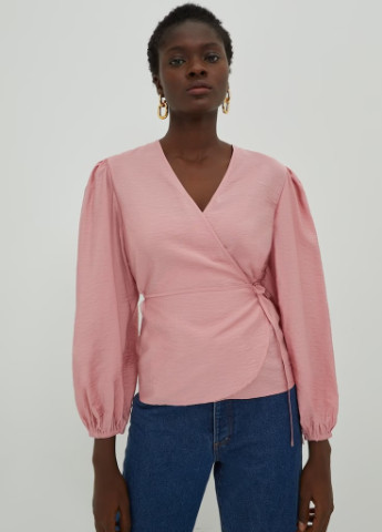 Розовая блуза Edited