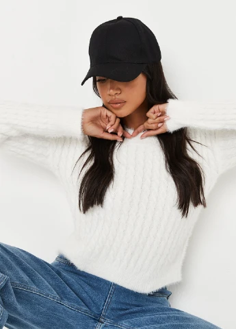 Белый демисезонный джемпер джемпер Missguided
