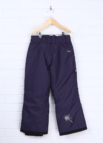 Темно-фиолетовые спортивные зимние прямые брюки Progress by Reima