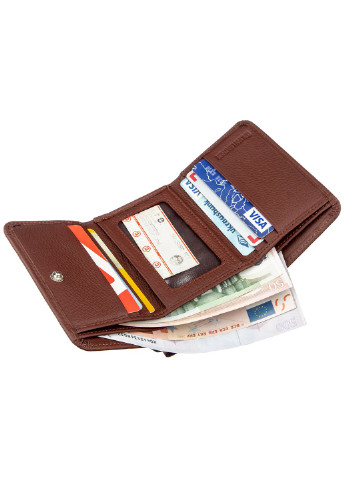 Жіночий шкіряний гаманець 9х11,5 см st leather (229461117)
