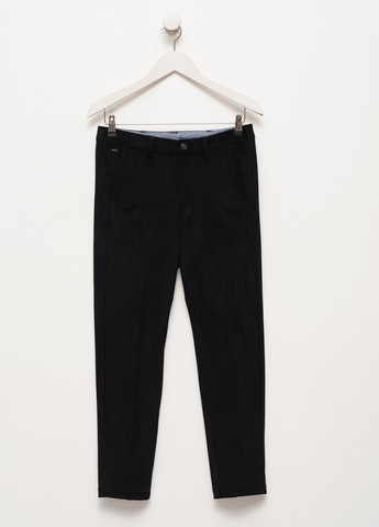 Черные кэжуал демисезонные прямые брюки G-Star