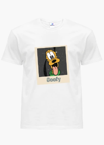 Футболка жіноча Гуфі Луні Тюнз (Goofy Looney Tunes) Білий (8976-2888) XXL MobiPrint - (228336197)