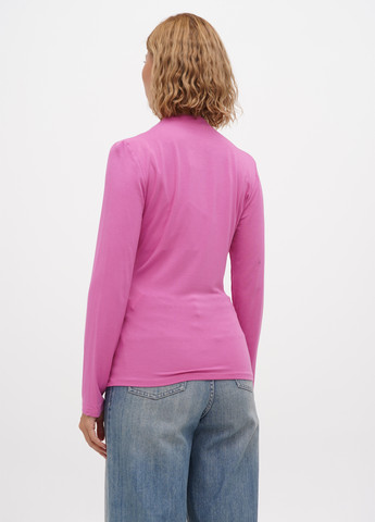 Фуксия блуза на запах Sassofono