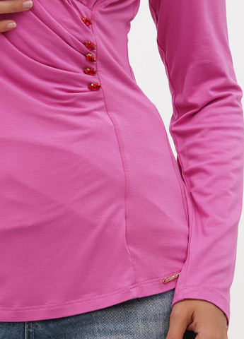 Фуксия блуза на запах Sassofono