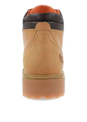 Желтые осенние ботинки тимберленды Lumberjack