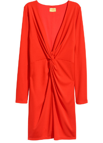 Червона коктейльна плаття, сукня H&M однотонна