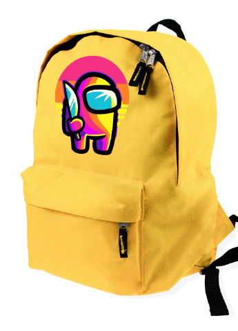 Детский рюкзак Амонг Ас Красный (Among Us Red) (9263-2406) MobiPrint (217075009)