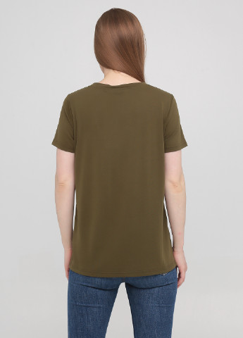 Оливковая летняя футболка Minimum