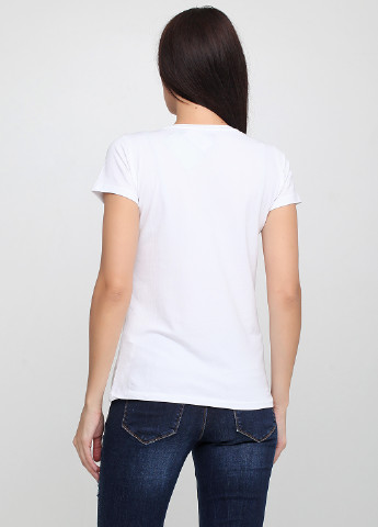 Біла літня футболка Liu-Jo