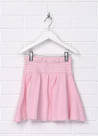 Светло-розовая кэжуал в полоску юбка S.Oliver мини