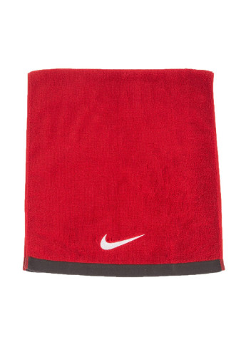 Nike полотенце fundamental towel medium red/white - n.et.17.643.md красный производство - Вьетнам