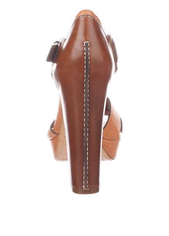 Светло-коричневые босоножки Ralph Lauren с ремешком