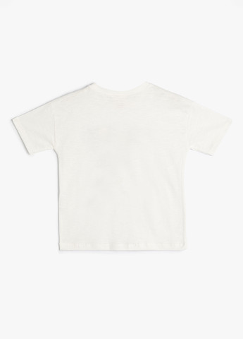 Біла літня футболка KOTON