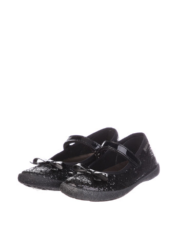 Детские черные кэжуал туфли без каблука Naturino для девочки
