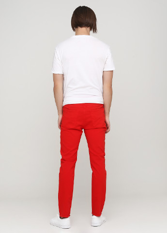 Красные демисезонные зауженные джинсы ZADIG&VOLTAIRE