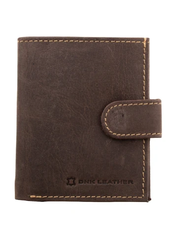 Мужская кожаная визитница 8х9,5х1,5 см DNK Leather (212705619)