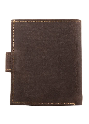 Мужская кожаная визитница 8х9,5х1,5 см DNK Leather (212705619)