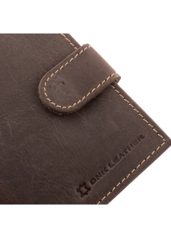 Мужская кожаная визитница 8х9,5х1,5 см DNK Leather (212705619)
