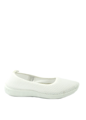 Белые мокасины No Brand с перфорацией