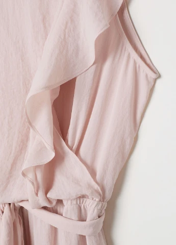 Бежевое пляжное платье H&M