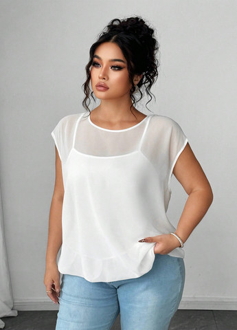 Белая блуза SHEIN