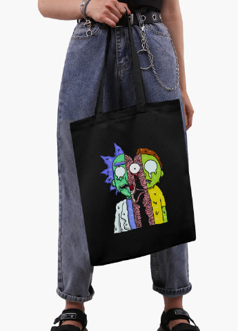 Еко сумка шоппер Рік Санчез Рік і Морті (Rick Sanchez Rick and Morty) (9227-2940-BK) MobiPrint (236265726)