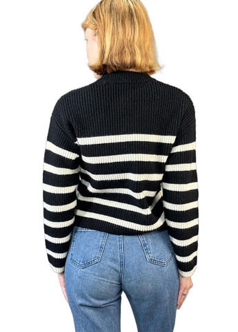 Чорно-білий демісезонний джемпер джемпер Monki