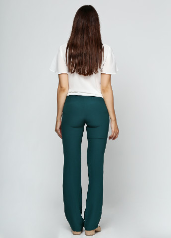 Изумрудные кэжуал демисезонные брюки United Colors of Benetton