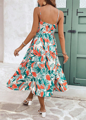 Комбінована кежуал сукня SHEIN з квітковим принтом