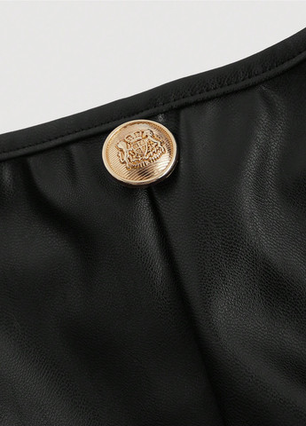 Чорна кежуал сукня SHEIN однотонна