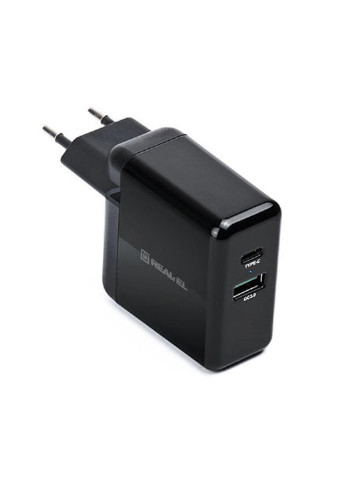Зарядное устройство (EL123160017) Real-El CH-350 black (253507469)