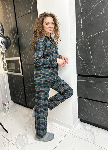 Комбинированная всесезон пижама (рубашка, брюки) рубашка + брюки NOVA VEGA