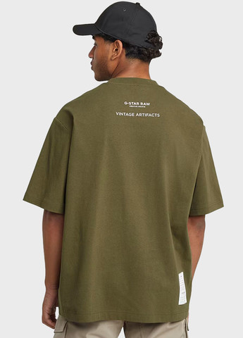 Хакі (оливкова) футболка G-Star Raw