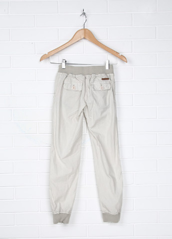 Серые кэжуал демисезонные со средней талией брюки Pepe Jeans