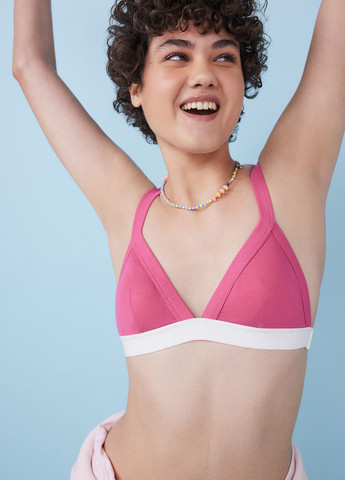 триэнджел бюстгальтер Hi&Bye без косточек хлопок