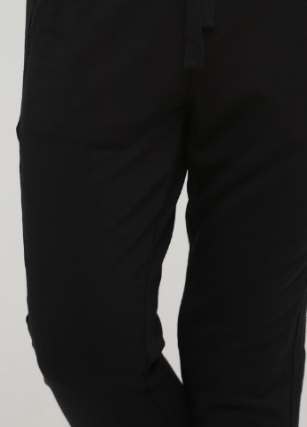 Черные кэжуал демисезонные зауженные брюки Loft
