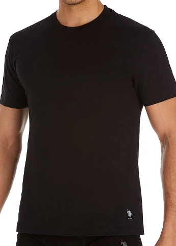 Черная футболка (2 шт.) U.S. Polo Assn.