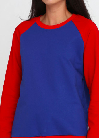 Червона всесезон піжама (світшот, брюки) реглан + брюки Radda