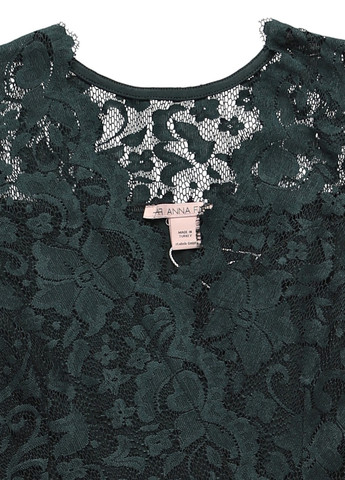 Темно-зеленое кэжуал платье Anna Field однотонное