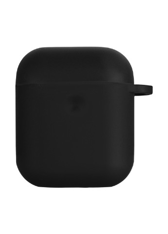 Чохол для навушників 2Е 2E для Apple AirPods, Pure Color Silicone (3.0mm), Black чорні