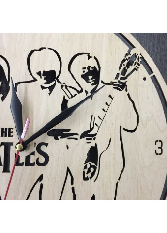 Часы настенные большие оригинальные «Эпоха The Beatles» 7Arts (253567195)