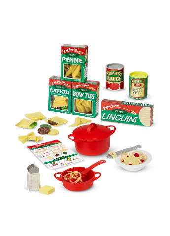 Ігровий набір Приготуй та подай пасту, 41х30,5х9 см Melissa & Doug (251711345)