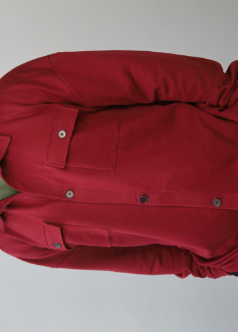 Бордовая кэжуал рубашка TvoePolo
