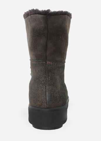 Зимние ботинки rg18-219-11 коричневый Gampr из натуральной замши