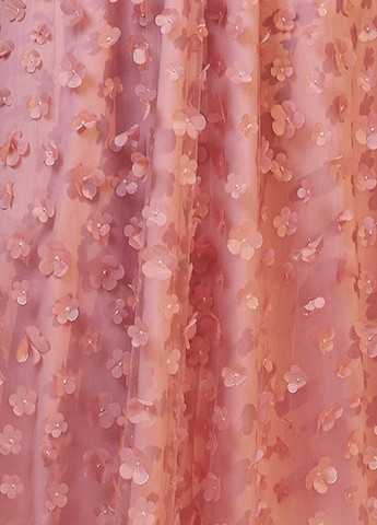 Розовое праздничный платье клеш SHEIN однотонное